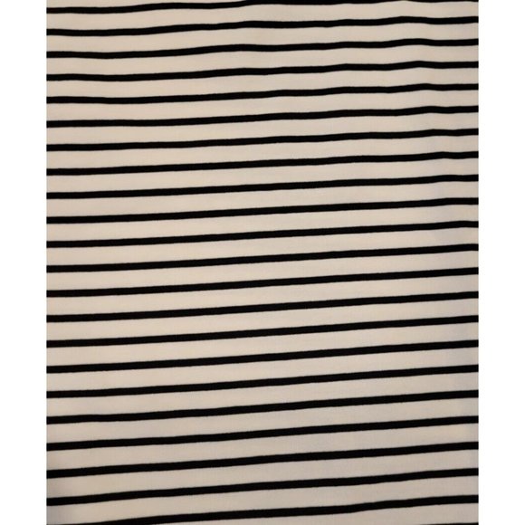 New Suzanne Betro Dolman Sleeve A Line Dress Black Ivory Stripe sz 4X - Picture 4 of 8